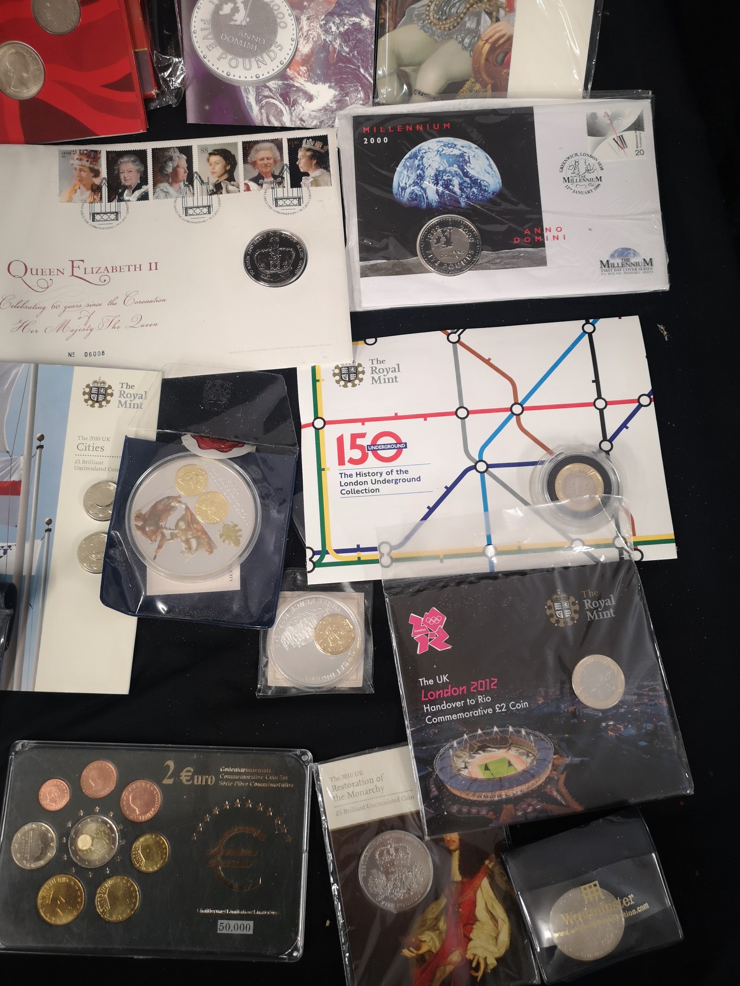 Collection of British proof coins, euro proof coins etc. - Image 3 of 5