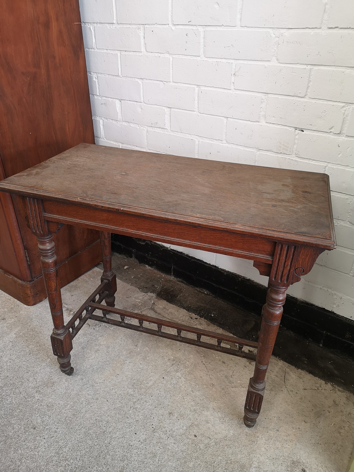 Victorian gallery table. - Image 2 of 2