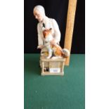 Rare Royal Doulton Figure Thanks Doc Vet With Poorly Dog.