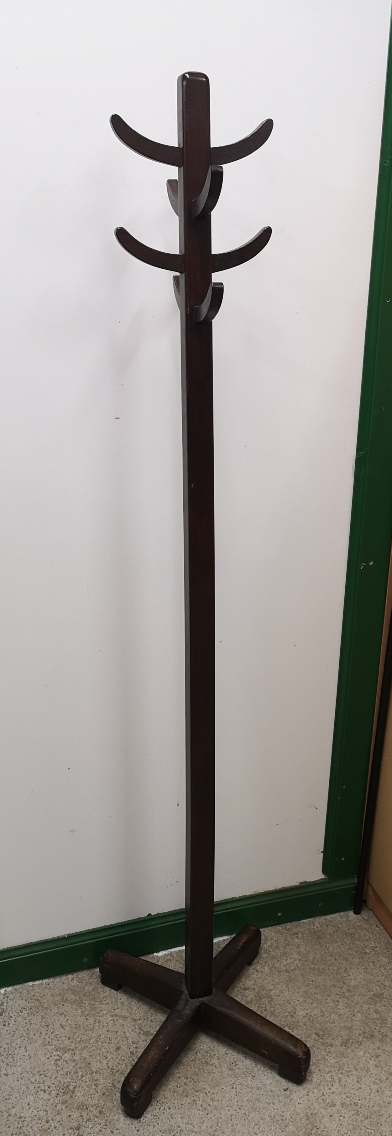 Arts and craft contemporary coat stand.