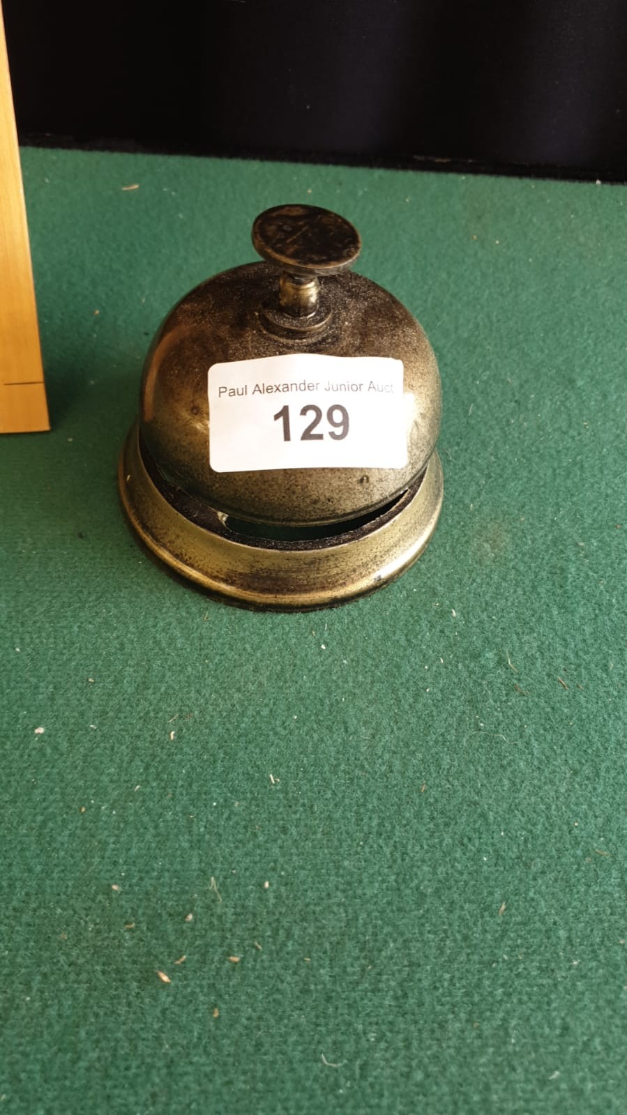 Vintage reception bell.