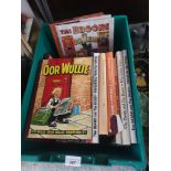 Box of orr wullie annual s and the broons etc.