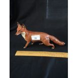Large Beswick Fox 9 inches long .