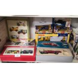 Shelf of truck models include canute , van model Eagle van set etc.