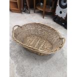 Early wicker basket.