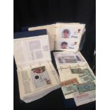 Large Album. Of 1st day cover coins etc.