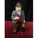 Coalport old gentleman figure.