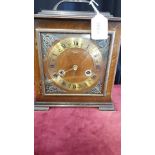 Smiths Enfield bracket clock.