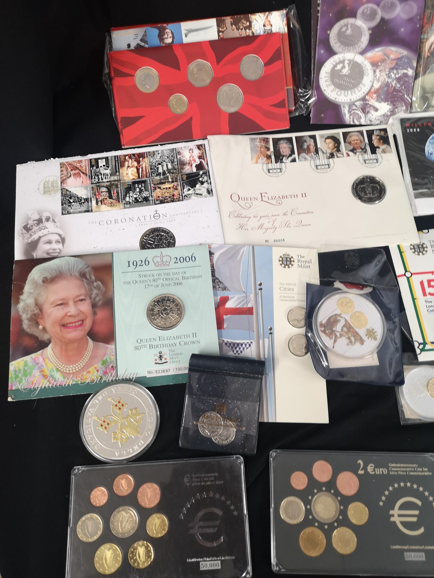 Collection of British proof coins, euro proof coins etc. - Image 4 of 5