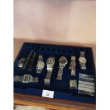 Lot of gents watches as found Non runners.