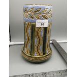 Royal doulton Lambeth ware art Nouveau Design vase.