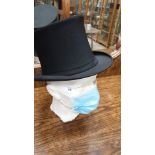 Brushed Silk Top Hat Licoln Bennet and co London