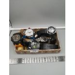 Box of watches.