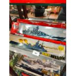 2 Airfix boat models boxed .