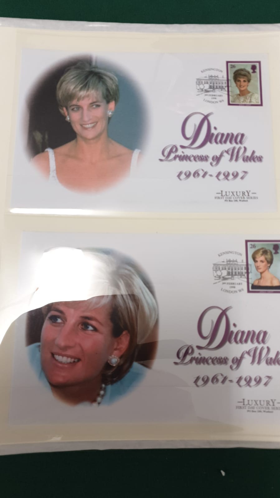 Princess Diana Ist Day Cover Album With Coins Ect - Image 3 of 9