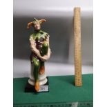 The leonardo collection jester figure .