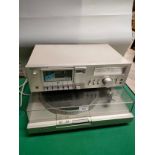 Sony turntable together with Sony hifi cassette separate