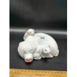 John Beswick large figure of little piggies going to sleep .