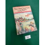 1st edition 1956 Enid blyton book titled three cheers secret seven . With dust cover .