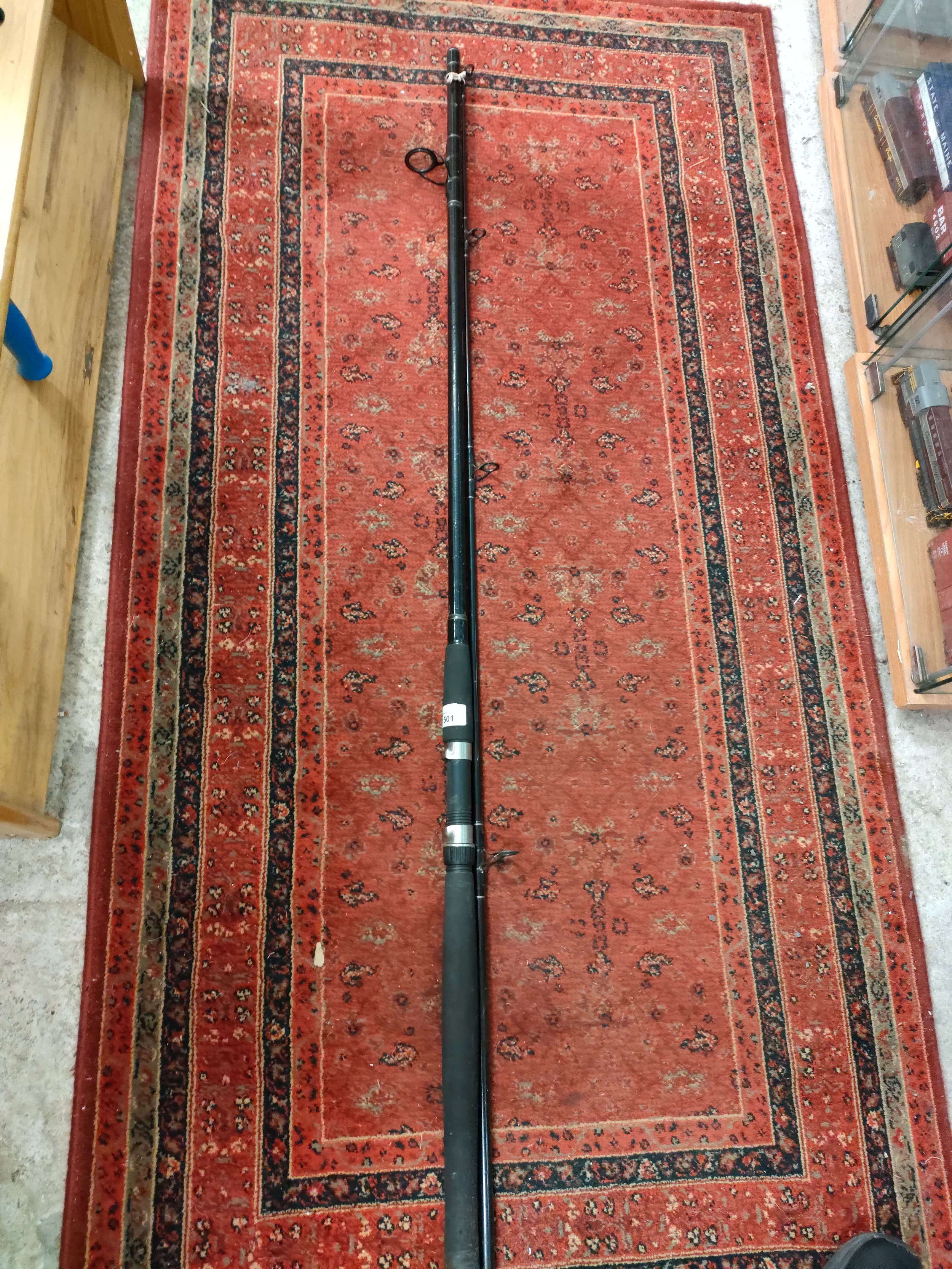 Large Shakespeare mustang fishing rod .