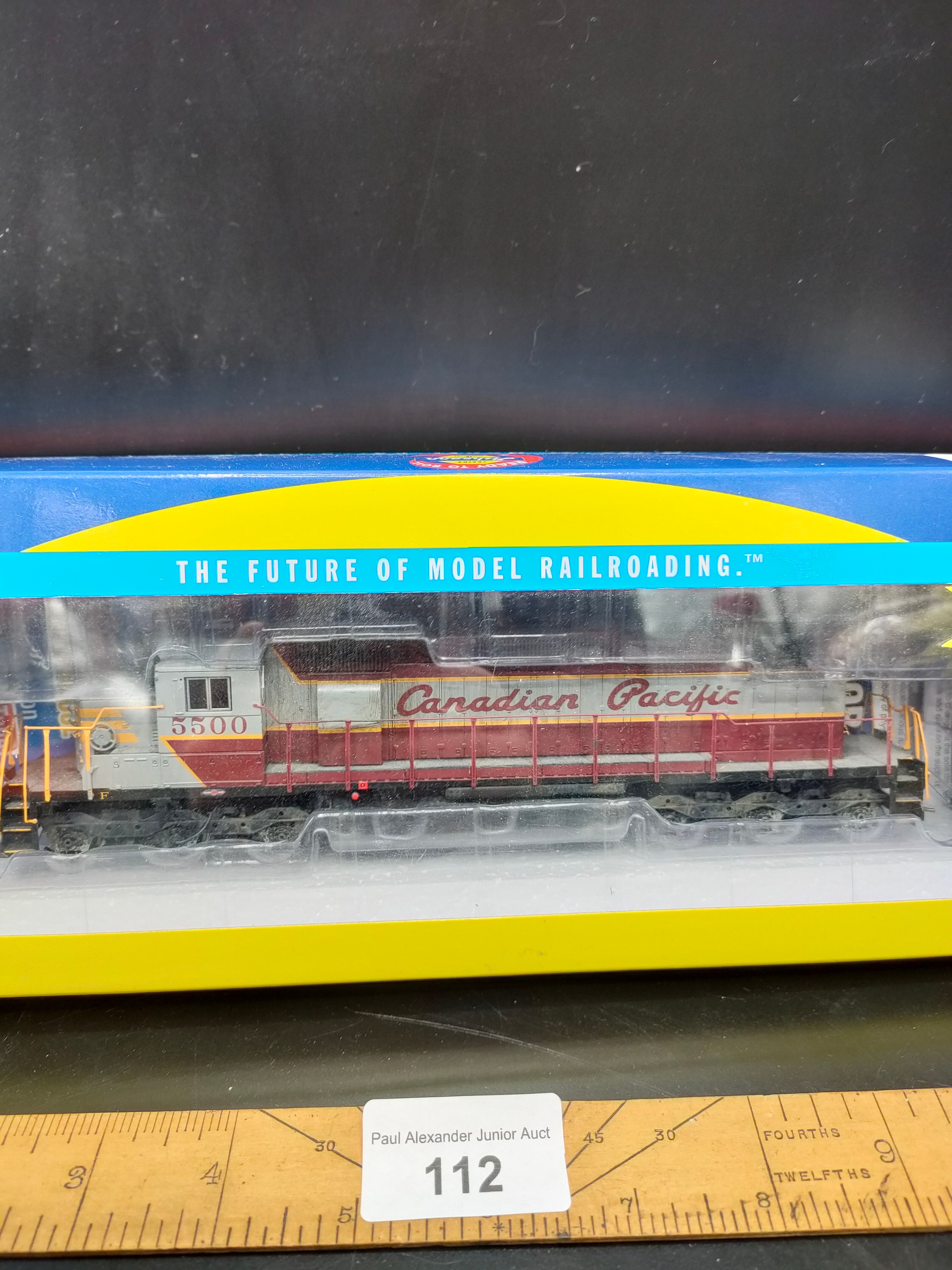 Boxed atheann Canadian Pacific train model. - Image 2 of 3