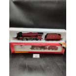 Hornby 00 gauge 4657 loco Train and tender with box .