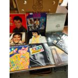 Collection of Elvis records etc .