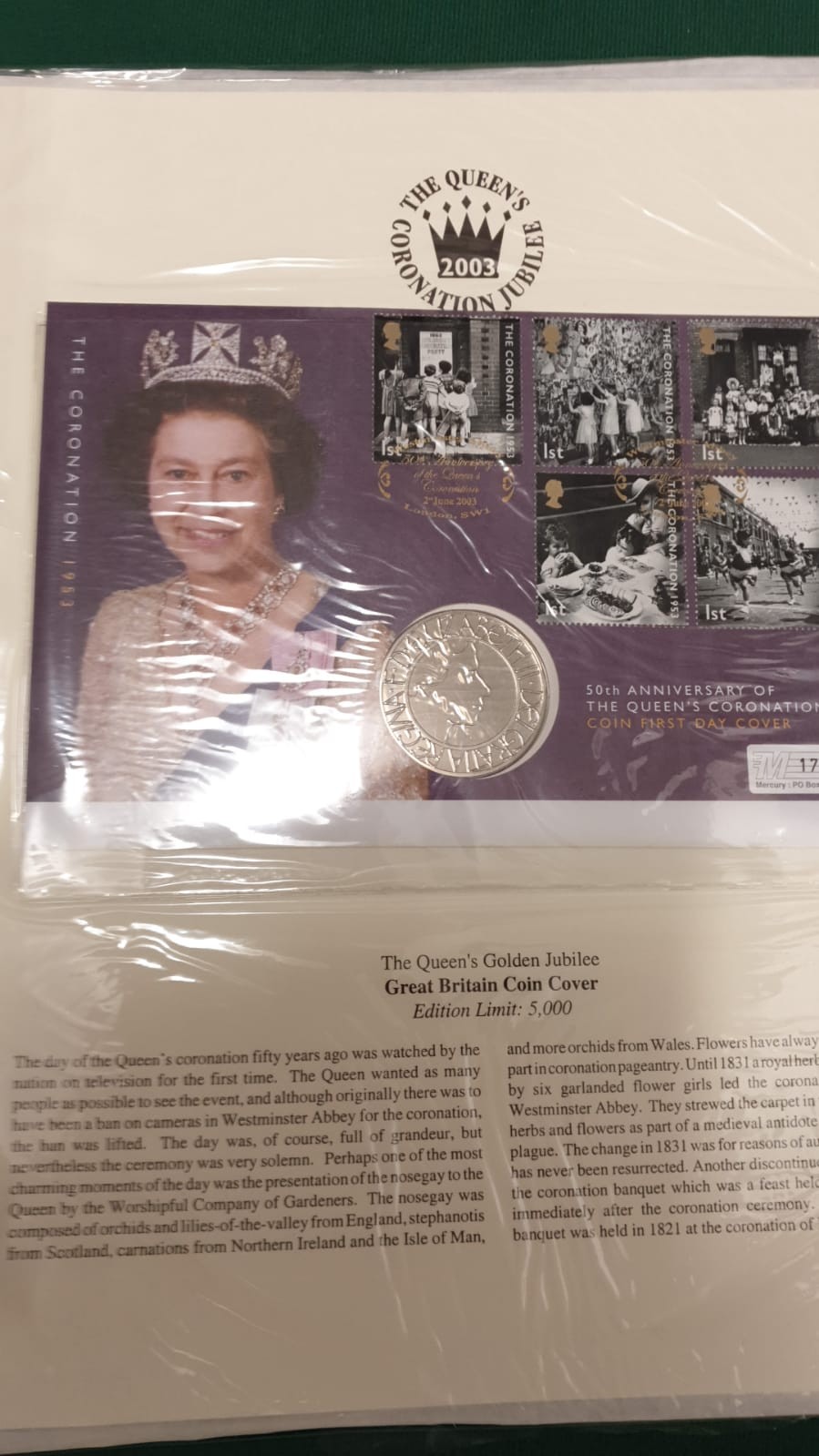 Princess Diana Ist Day Cover Album With Coins Ect - Image 6 of 9