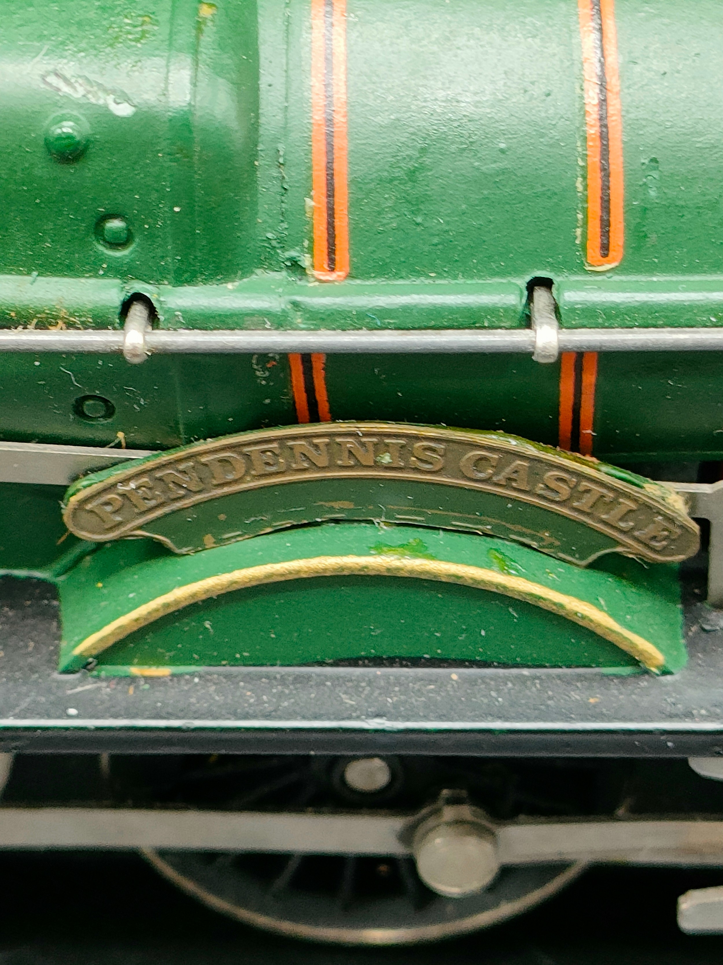 British railways Pen Castle loco and tender. - Image 4 of 4