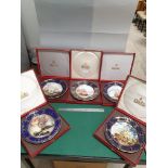 Lot of 5 Copeland Spode the Maritime limited edition plates includes battle of the Nile with