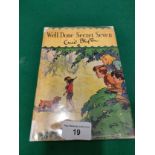 1st published 1951 Enid blyton book titled well done secret seven .