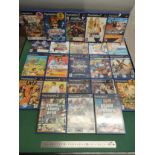 Large selection of playstation 2 games .
