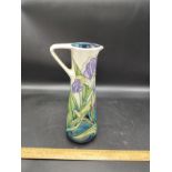 Large Moorcroft Wild Flowers Jug On Cream Background 11 Inches Tall