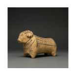 INDUS VALLEY POTTERY PAINTED RAM