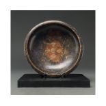 HELLENISTIC TERRACOTTA PLATE WITH FACE