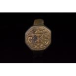 MEDIEVAL HERALDIC SEAL RING WITH COAT OF ARMS