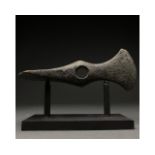 BRONZE AGE ADZE AXE HEAD