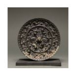 CHINA, TANG DYNASTY BRONZE MIRROR - XRF TESTED
