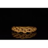 VIKING GOLD TWISTED RING - XRF TESTED