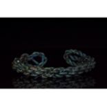 VIKING TWISTED BRONZE BRACELET