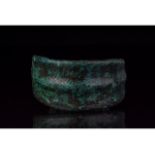 BRONZE AGE COILED BRACELET - SUPERB PATINA