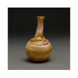 ROMAN MARBLED GLASS FLASK