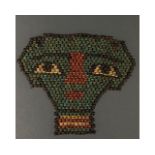 EGYPTAIN BEADED MUMMY MASK