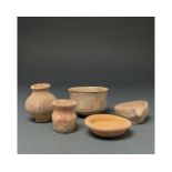 COLLECTION OF 5 INDUS VALLEY VESSELS