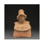 GREEK HELLENISTIC TERRACOTTA VOTIVE FIGURE