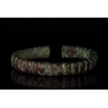 BRONZE AGE DECORATED BRACELET