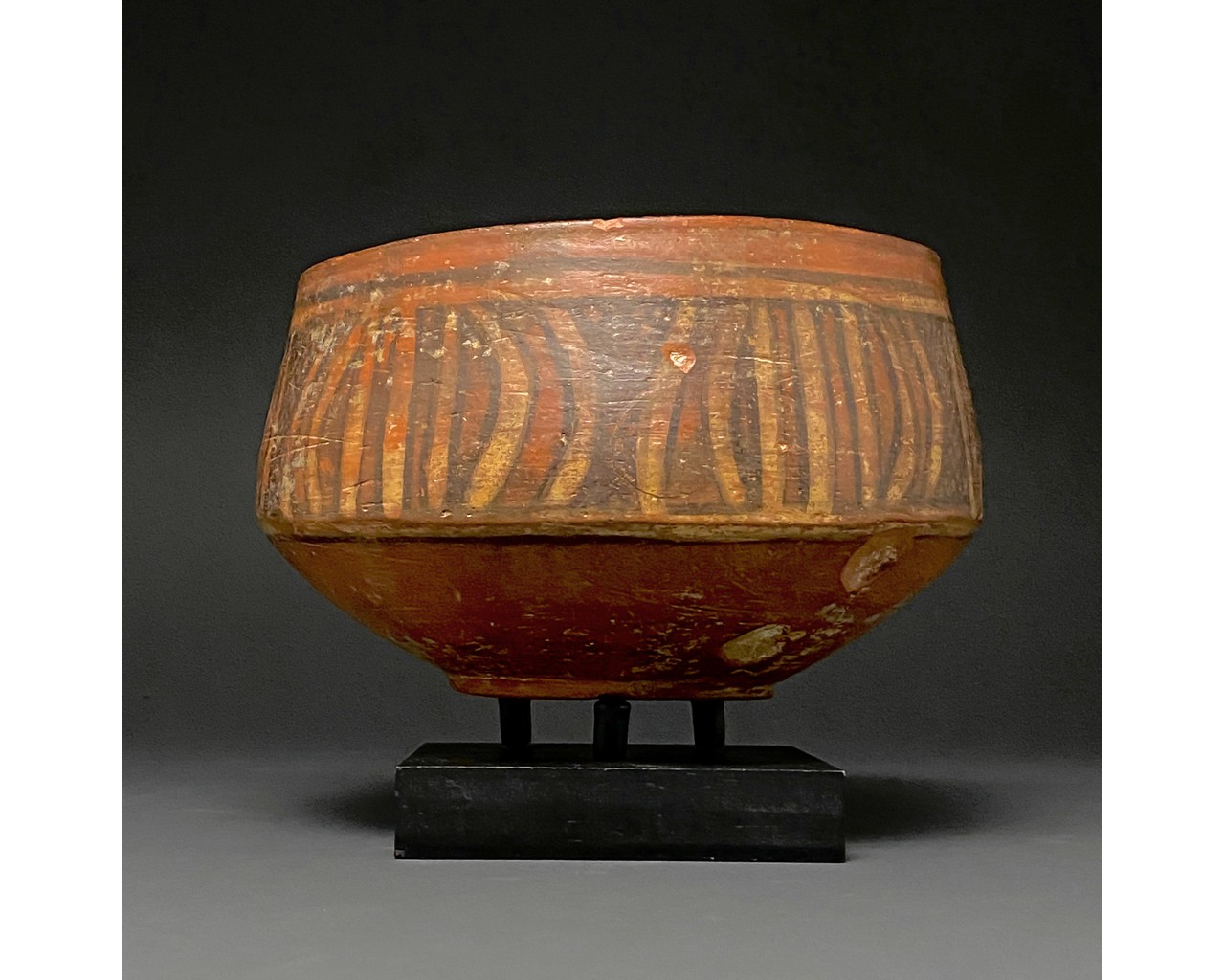 INDUS VALLEY PAINTED POTTERY VESSEL