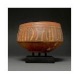 INDUS VALLEY PAINTED POTTERY VESSEL