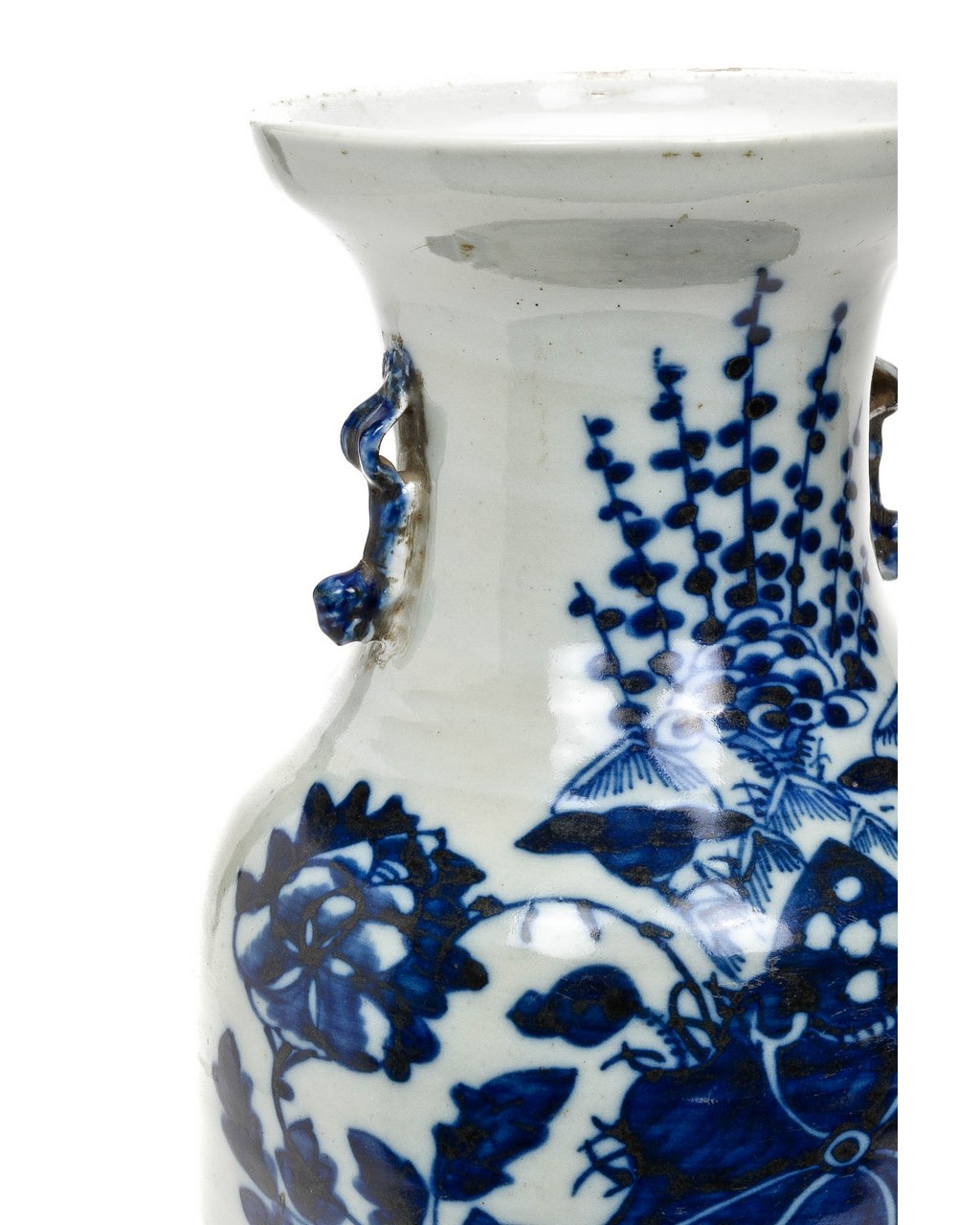 CHINESE BLUE AND WHITE PORCELAIN VASE - Image 5 of 6