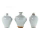 THREE CHINESE SONG DYNASTY PORCELAIN VASES